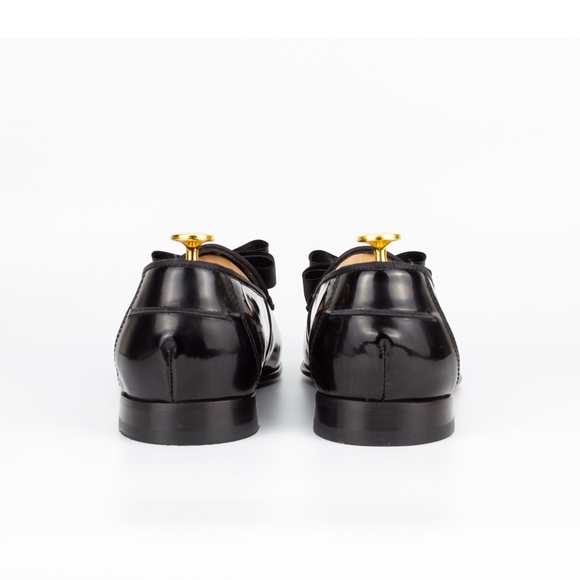 BowTie Black Men\'s Genuine Leather Loafer main image 8